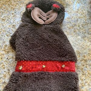 Dark Brown Rudolph Pet Costume